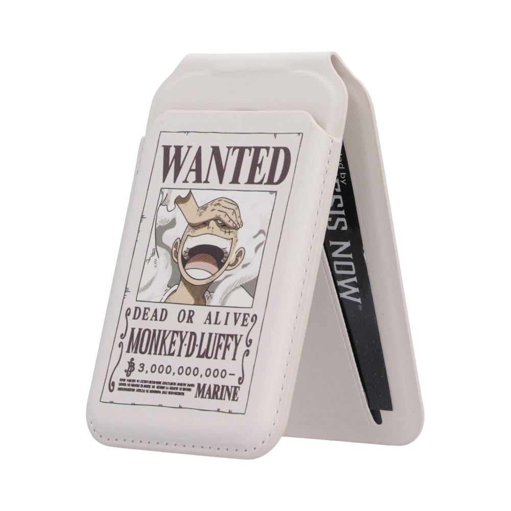 One Piece Luffy Wanted Poster Magsafe Card Holder