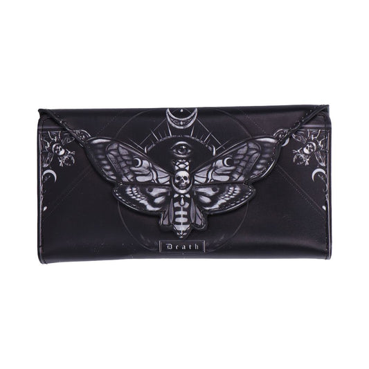 Deaths Head Moth Embossed Purse
