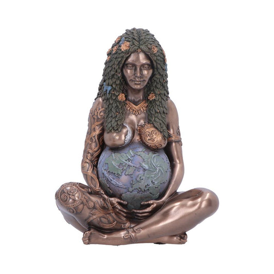 Mother Earth Art Figurine Bronze Small