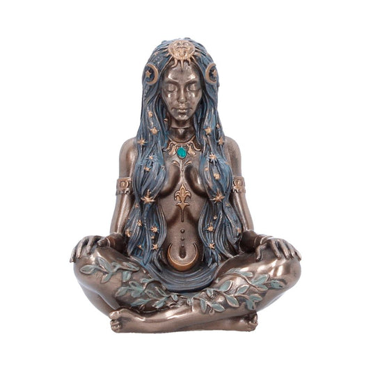 Celestial Goddess Art Figurine Bronze Mini