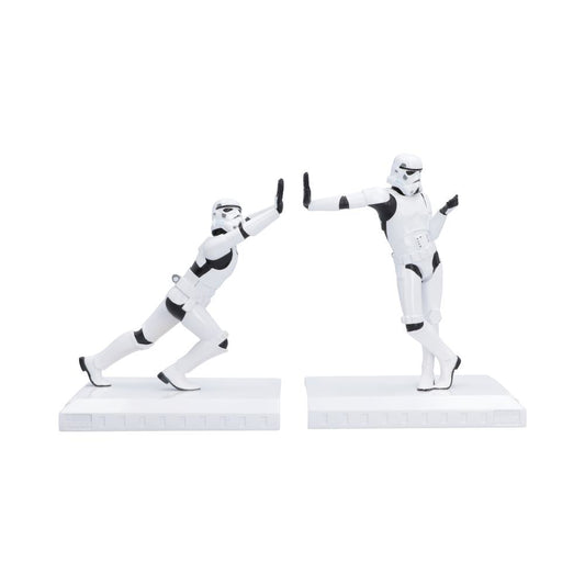 Stormtrooper Working Hard Hardly Working Bookends