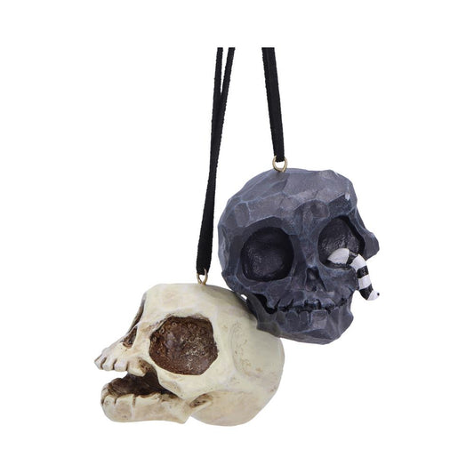 Grim And Grin Hanging Ornaments Set Of