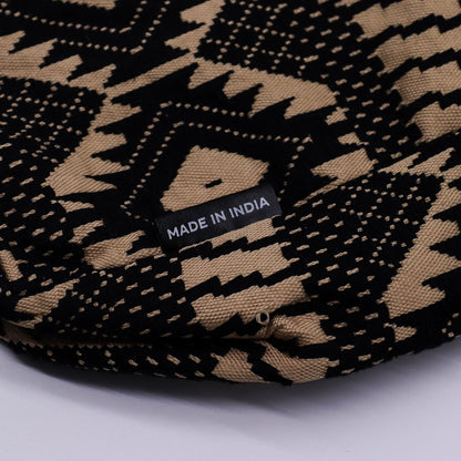Nomad Sari Jacquard Natural Wander Muse Bags - Desert Loom