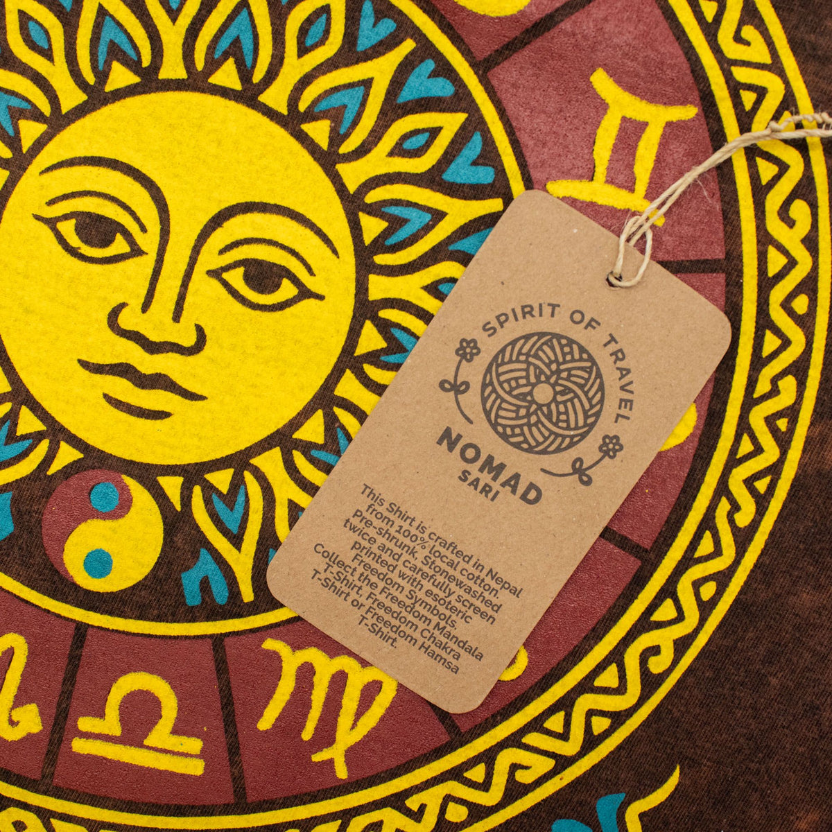 Sun & Zodiac - Brown