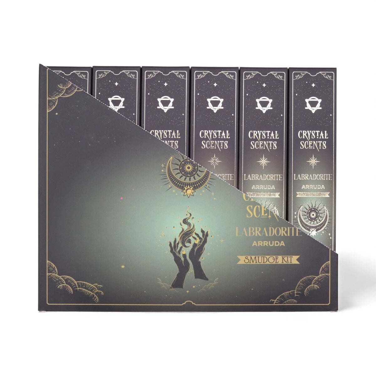 Labradorite Crystal Scents Smudge Incense - Arruda