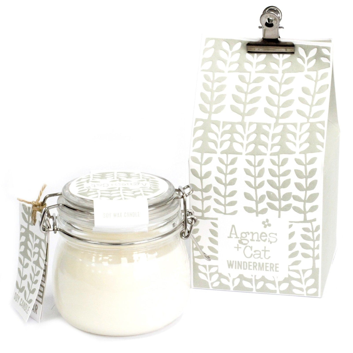 Agnes + Cat Kilner Jar Candle - Windermere