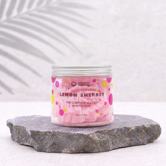 Lemon Sherbert Whipped Soap 120g