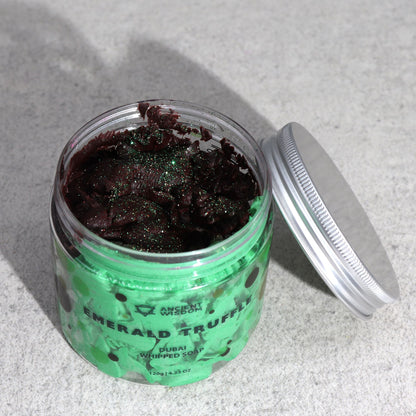 Emerald Truffle Whipped Soap 120g