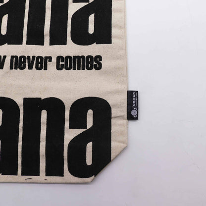 Iconic Classic Tote Bag - Mañana Mañana - Natural 10oz