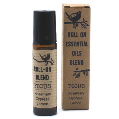 Agnes + Cat Roll On Essential Oil Blend - FOCUS