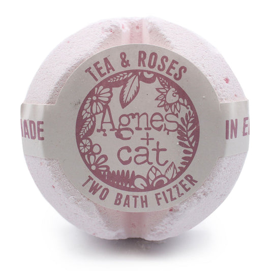Agnes + Cat Bath Fizzer - Tea and Roses