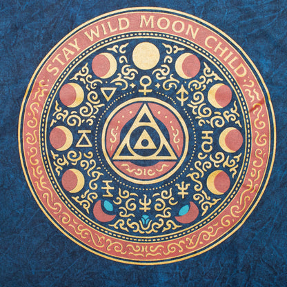 Stay Wild Moon Child - Blue