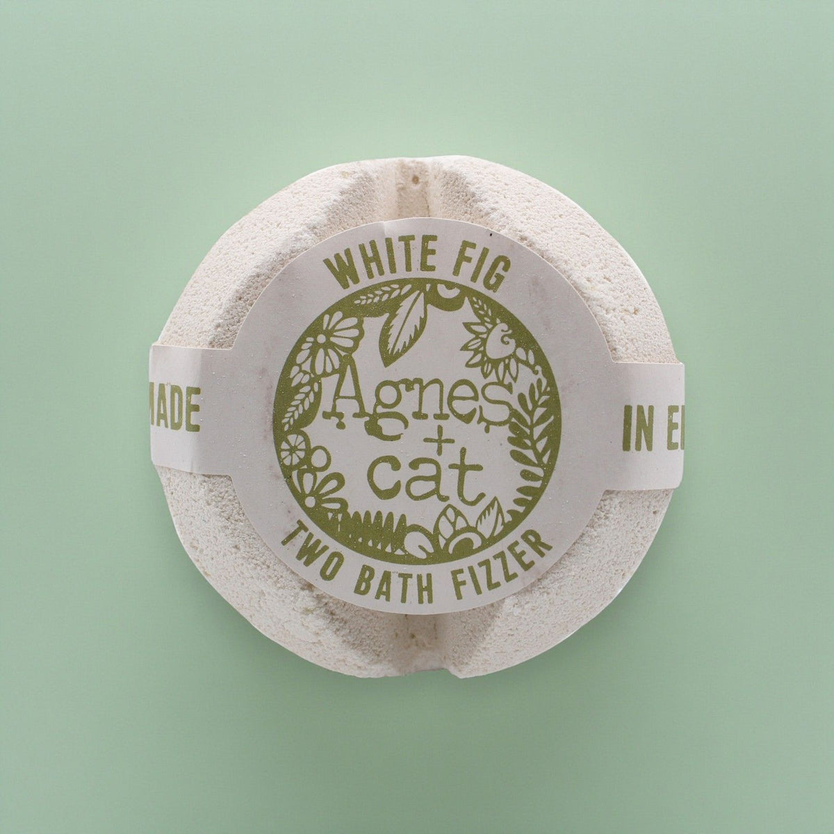 Agnes + Cat Bath Fizzer - White Fig