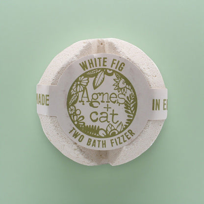 Agnes + Cat Bath Fizzer - White Fig