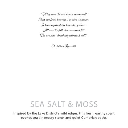 Agnes + Cat Botanical Soy Wax Candle - Seasalt & Moss