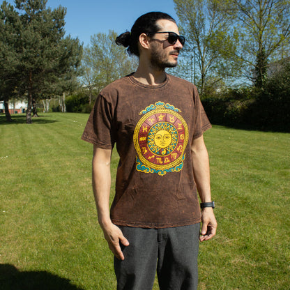 Sun & Zodiac - Brown