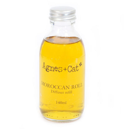 Agnes + Cat Reed Diffuser Refill - Moroccan Roll 150ml