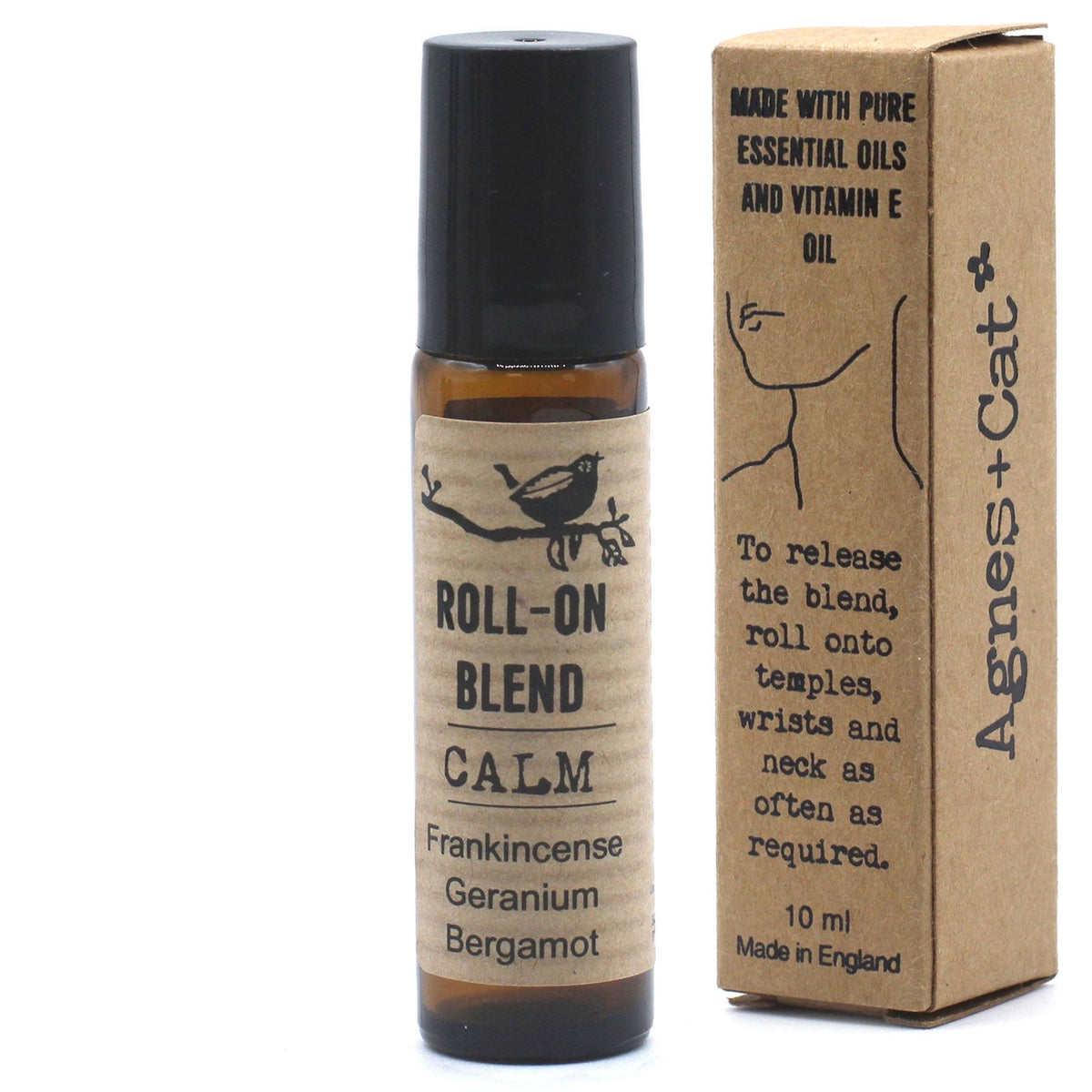 Agnes + Cat Roll On Essential Oil Blend - CALM