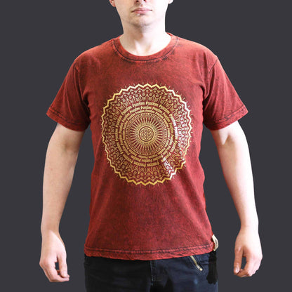 Mandala – Maroon