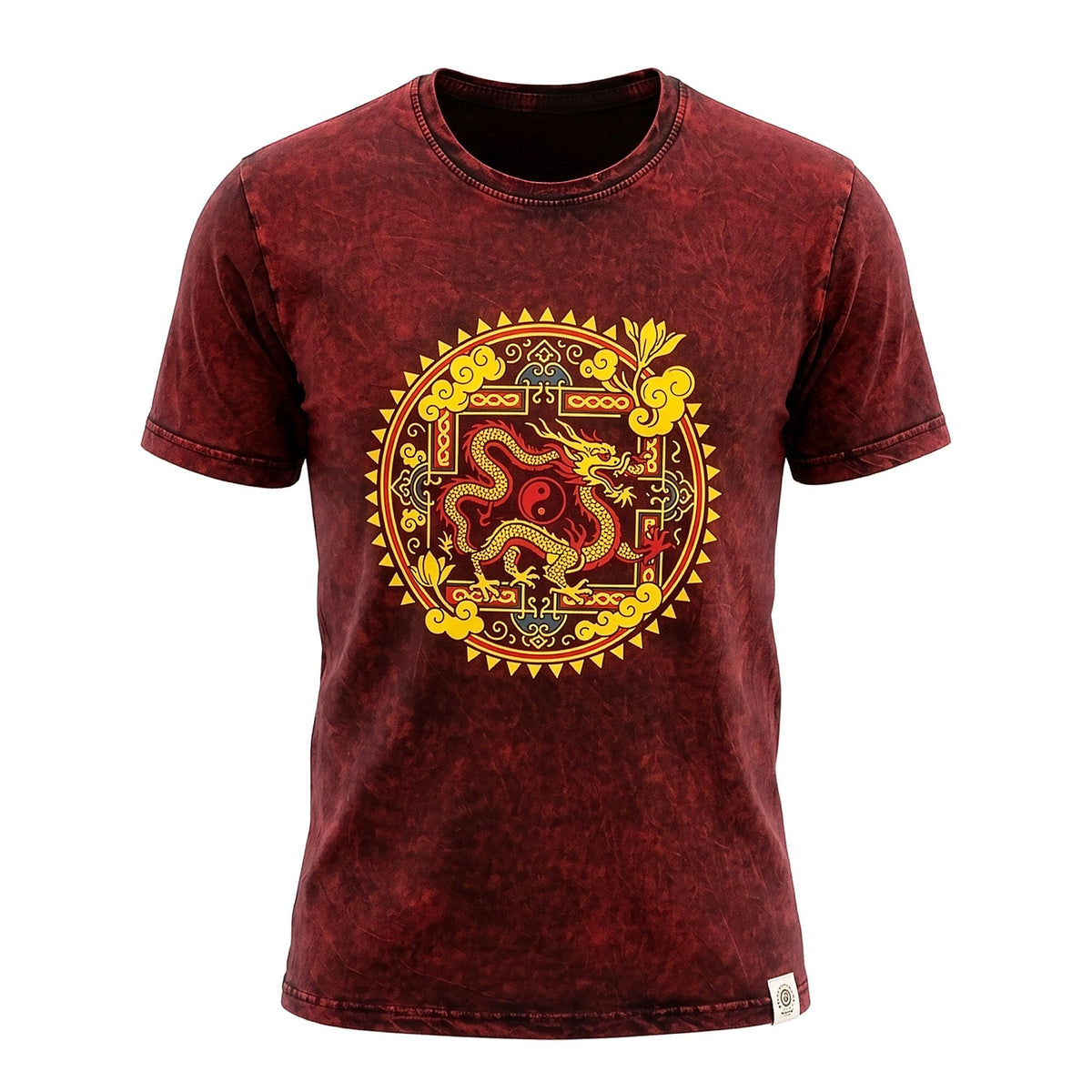 Dragon Mandala - Maroon