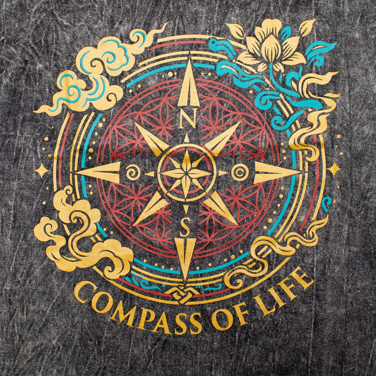 Compass of Life - Charcoal