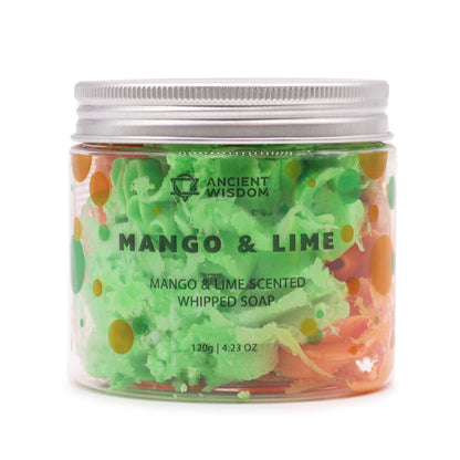 Mango & Lime Whipped Soap 120g