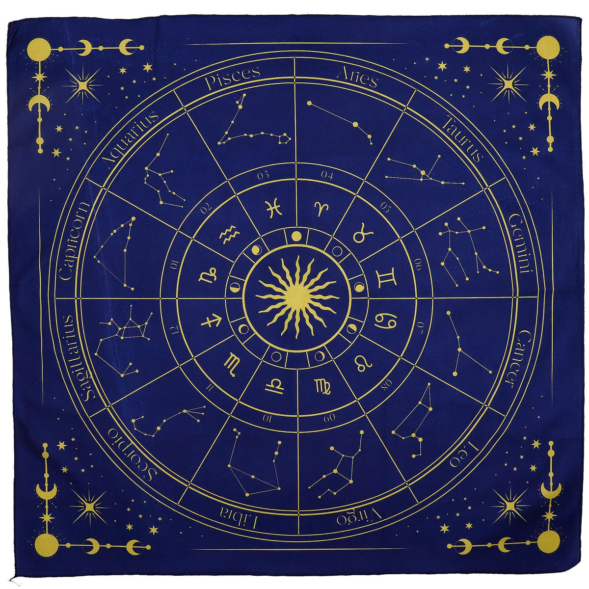 Tarot Reading Cloth - Zodiac
