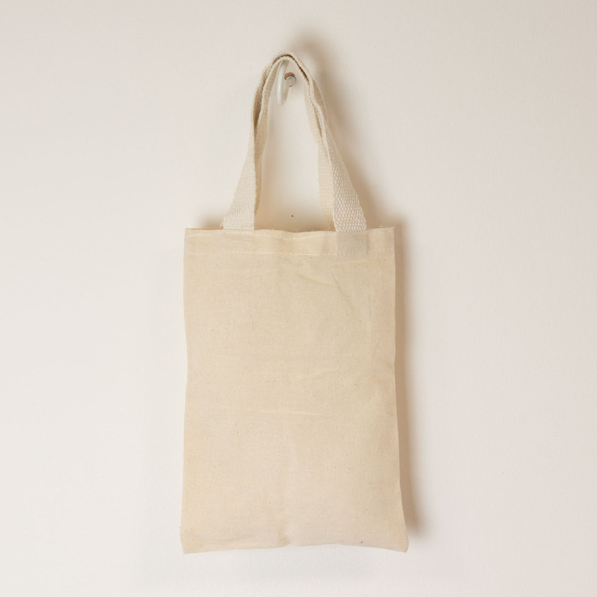 Nomad Sari Iconic Mini Gift Tote Bag - Unprinted- (25x18cm) - Natural 4oz
