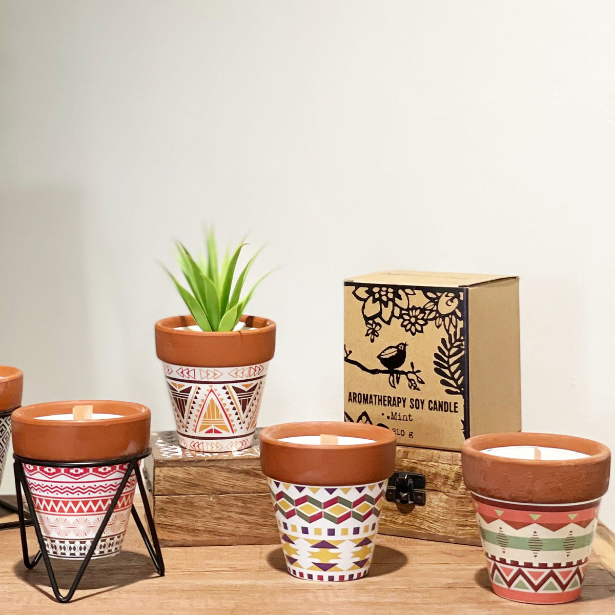 Agnes + Cat Herb Garden Candles - Clove