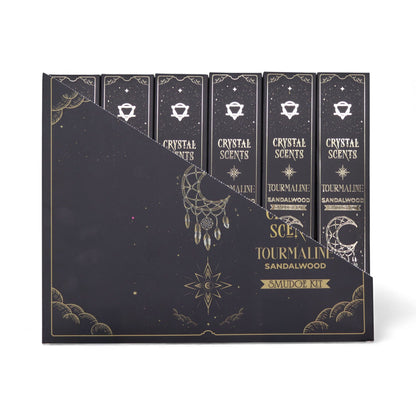 Tourmaline Crystal Scents Smudge Incense - Sandalwood