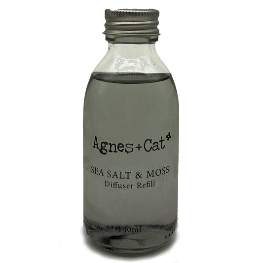 Agnes + Cat Reed Diffuser Refill - Seasalt and Moss 150ml