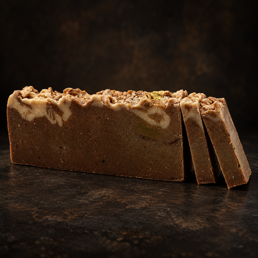 Chocolate Olive Oil Soap Loaf