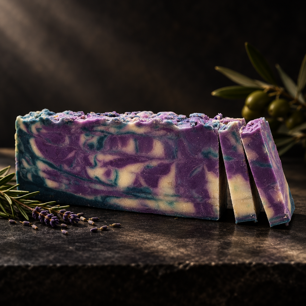 Herb of Grace Olive Oil Soap Loaf