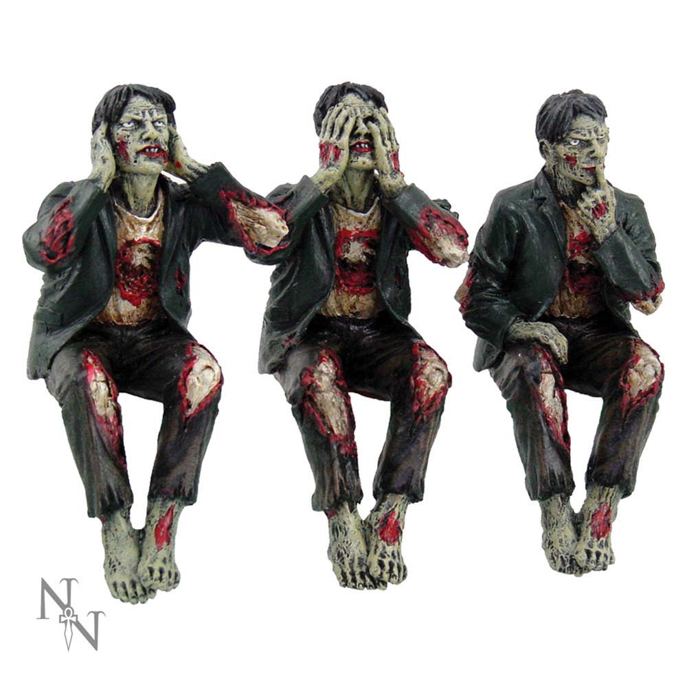 See No Hear No Speak No Evil Zombies