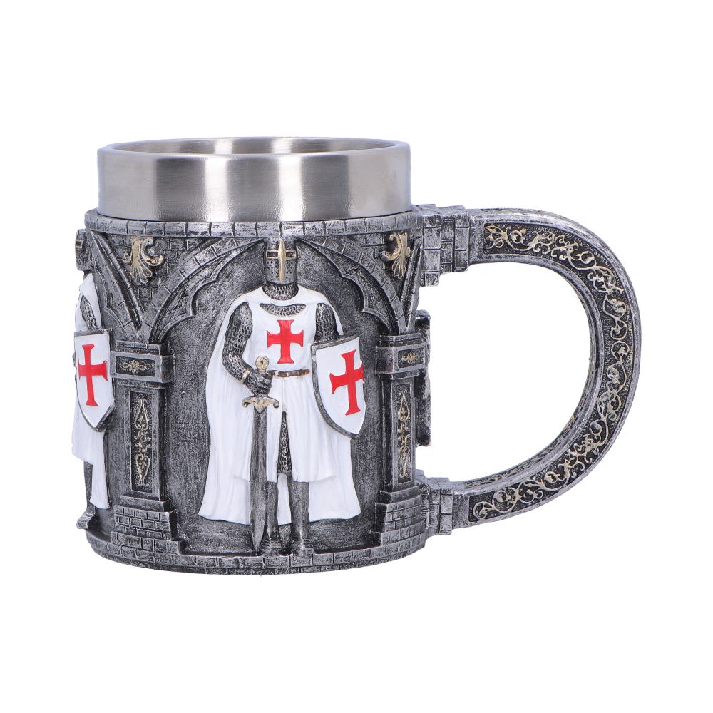 Knight in Shining Armour White Tankard Small